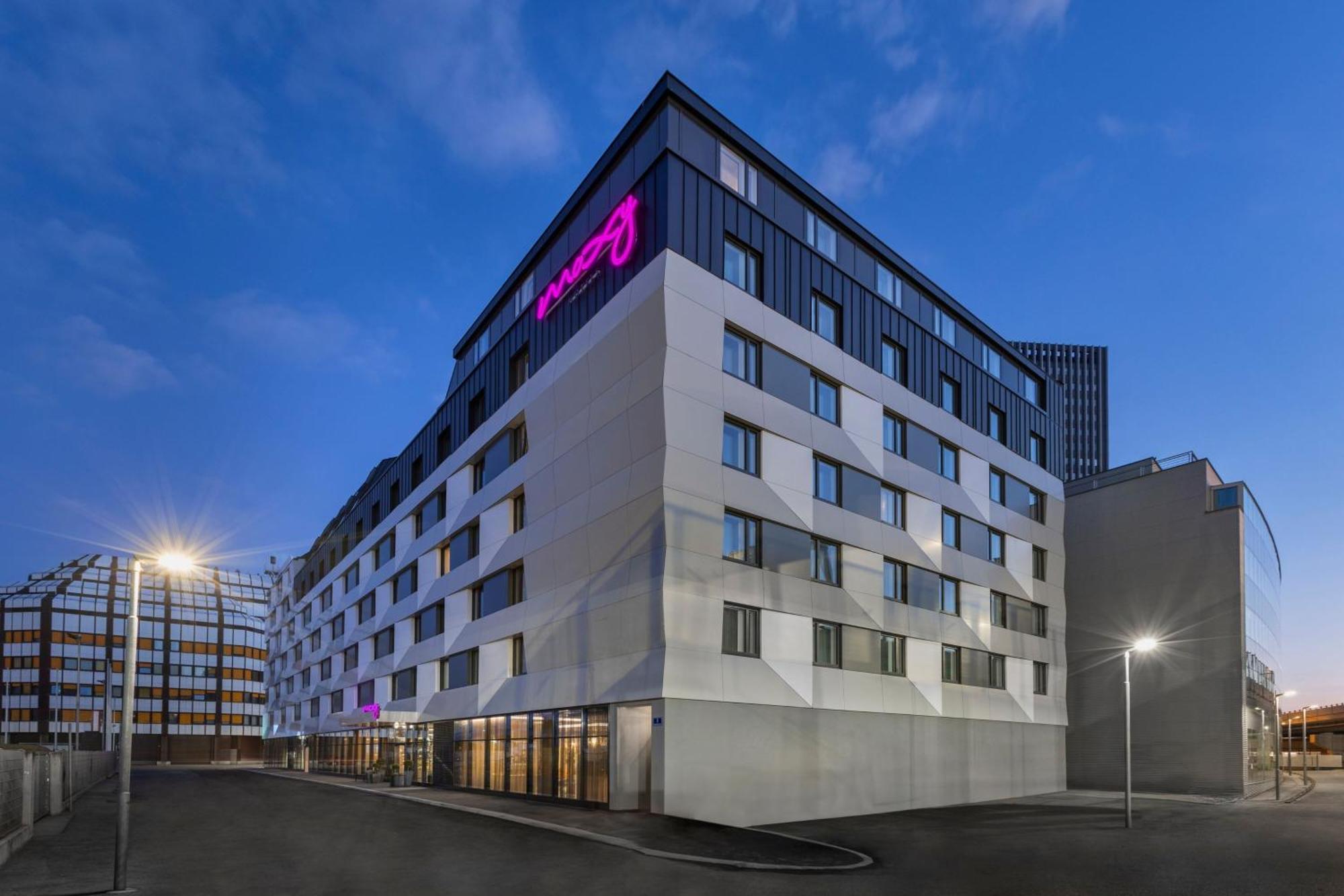 Moxy Vienna City East Exterior foto