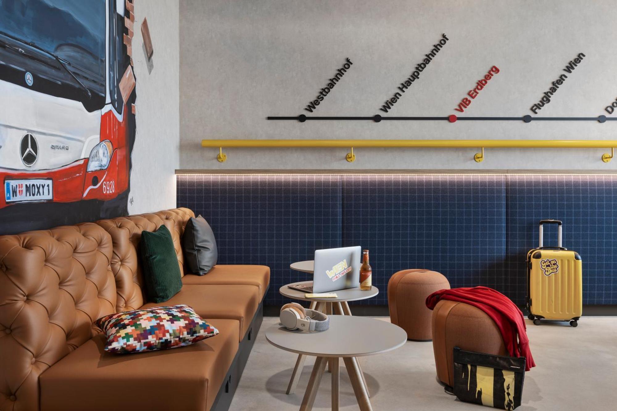 Moxy Vienna City East Exterior foto